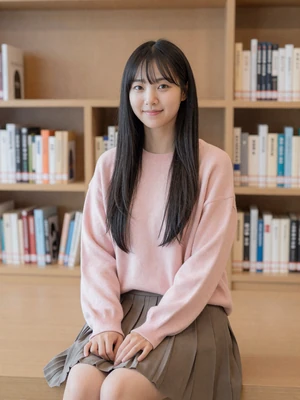 Minji, 24, Korean software engineer in Incheon library - Korean dating site profile