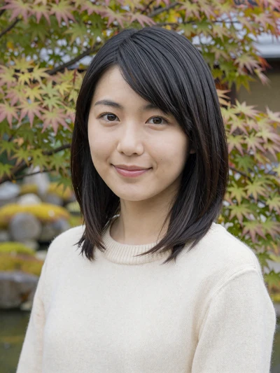 Aiko, 26, Japanese woman in garden - how to date Japanese women online