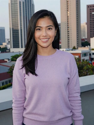 Criselle, 27, Filipina developer in Makati skyline - Filipina singles dating