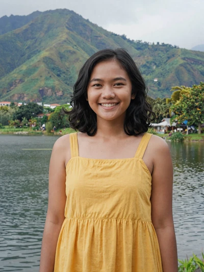 Indah, 25, Indonesian woman by lake near Medan - meet Indonesian women online
