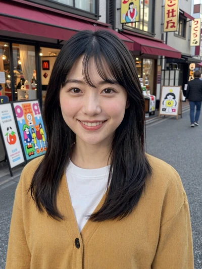 Yuki, 27, Japanese woman on Tokyo street - Japanese women dating profile