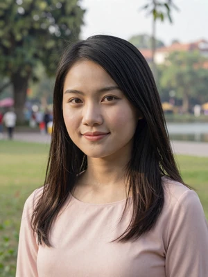 Linh, 26, Vietnamese woman in Hanoi park - Vietnamese women dating profile