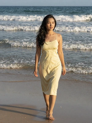 Hoa, 24, Vietnamese woman on Da Nang beach - Vietnam dating site profile
