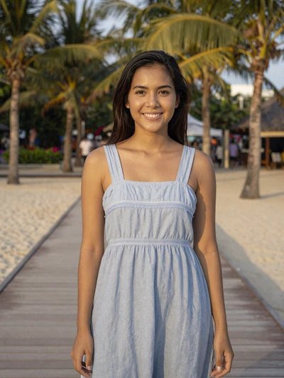 Kanya, 24, Thai woman on Phuket beach - Thailand dating site profile
