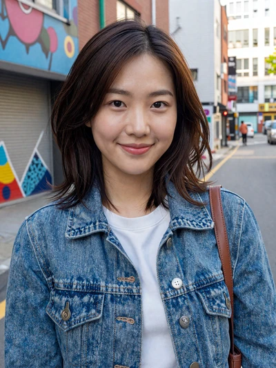 Hana, 25, Korean woman on city street - asian dating tips for Western men