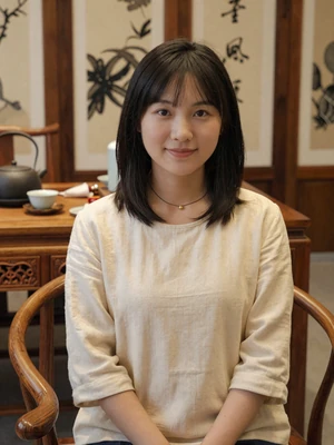 Ling Wei, 26, Chinese tea ceremony instructor in Chengdu - traditional values dating profile