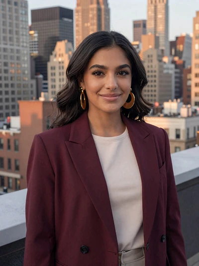 Kamola, 25, Uzbek-American fashion student in New York - meet Uzbek women online