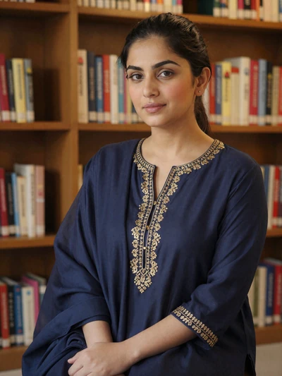 Noor, 30, Pakistani woman in library in Rawalpindi - date Pakistani women online
