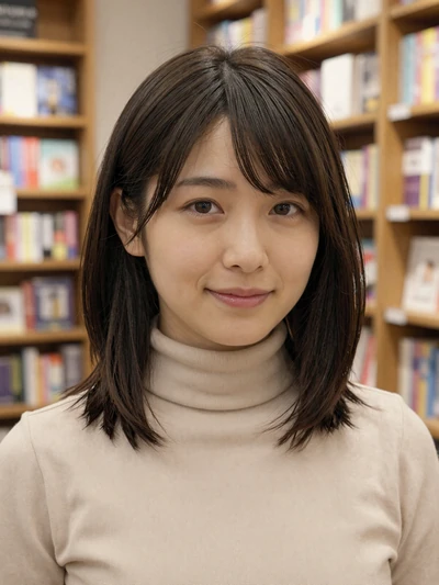 Sakura, 24, Japanese woman in a bookstore - meet Japanese singles online
