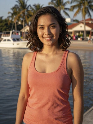 Angela, 29, Filipina woman at Cebu waterfront - meet Filipina singles