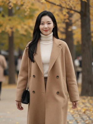 Soojin, 25, Korean business analyst at Namsan park in Seoul - meet Korean women online
