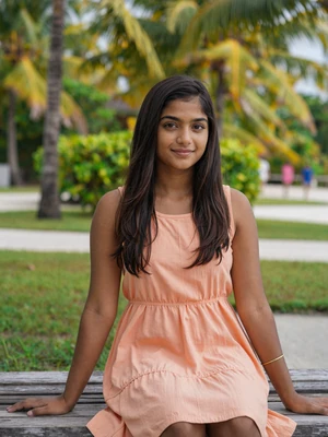 Mariyam, 24, Maldivian teacher in tropical park in Fuvahmulah - Maldives dating site profile