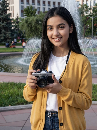 Aziza, 23, Uzbek economics student and photographer in Tashkent - Uzbekistan dating