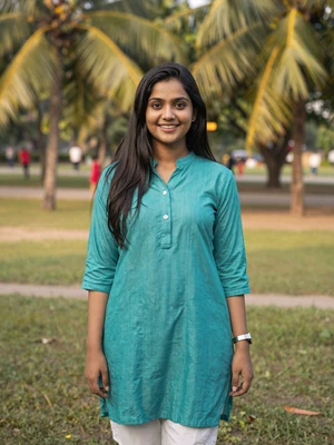 Sadia, 24, Bangladeshi woman in park in Khulna - meet Bangladeshi women online