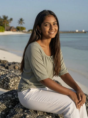 Isra, 27, Maldivian nurse by the ocean in Fuvahmulah - date Maldivian singles online
