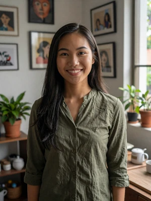 Hanh Pham, 25, Vietnamese designer in Hanoi - close to family dating profile on LoveZoneTip