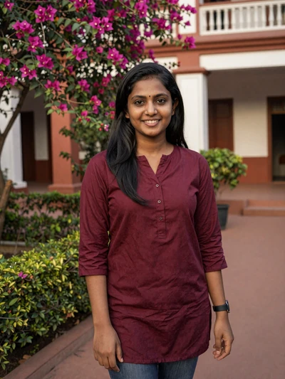 Tharushi, 25, Sri Lankan Tamil woman in Jaffna garden - date Sri Lankan singles