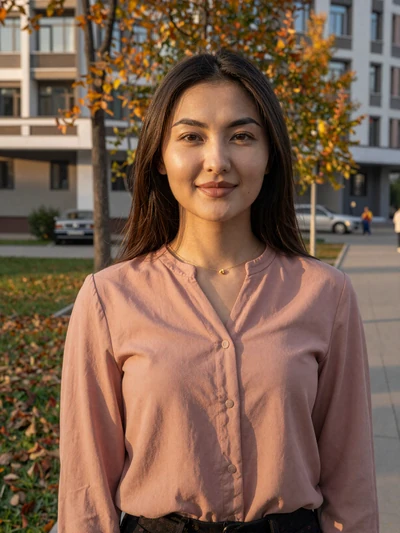 Aigerim, 27, Kazakh woman in an Almaty park - Kazakh women dating profile