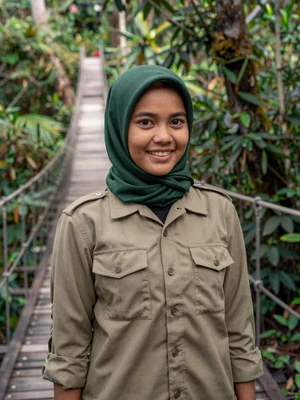 Rashidah, 28, Bruneian scientist in Temburong rainforest - Bruneian women dating