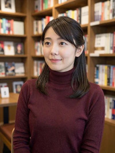 Rina, 33, Japanese professor in Fukuoka cafe - meet Japanese women online