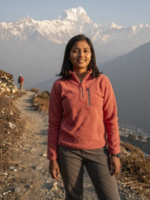 Nisha, 28, Nepali trekking guide near Pokhara mountains - Nepali women dating online