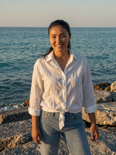 Kamila, 28, Kazakh woman by the Caspian Sea in Aktau - Kazakh singles profile