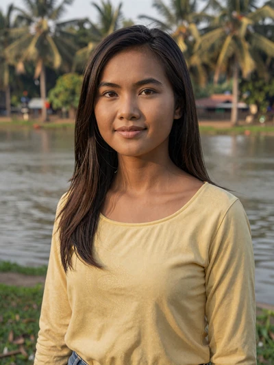 Noy, 29, verified Laotian woman in Vientiane park - safe international dating profile